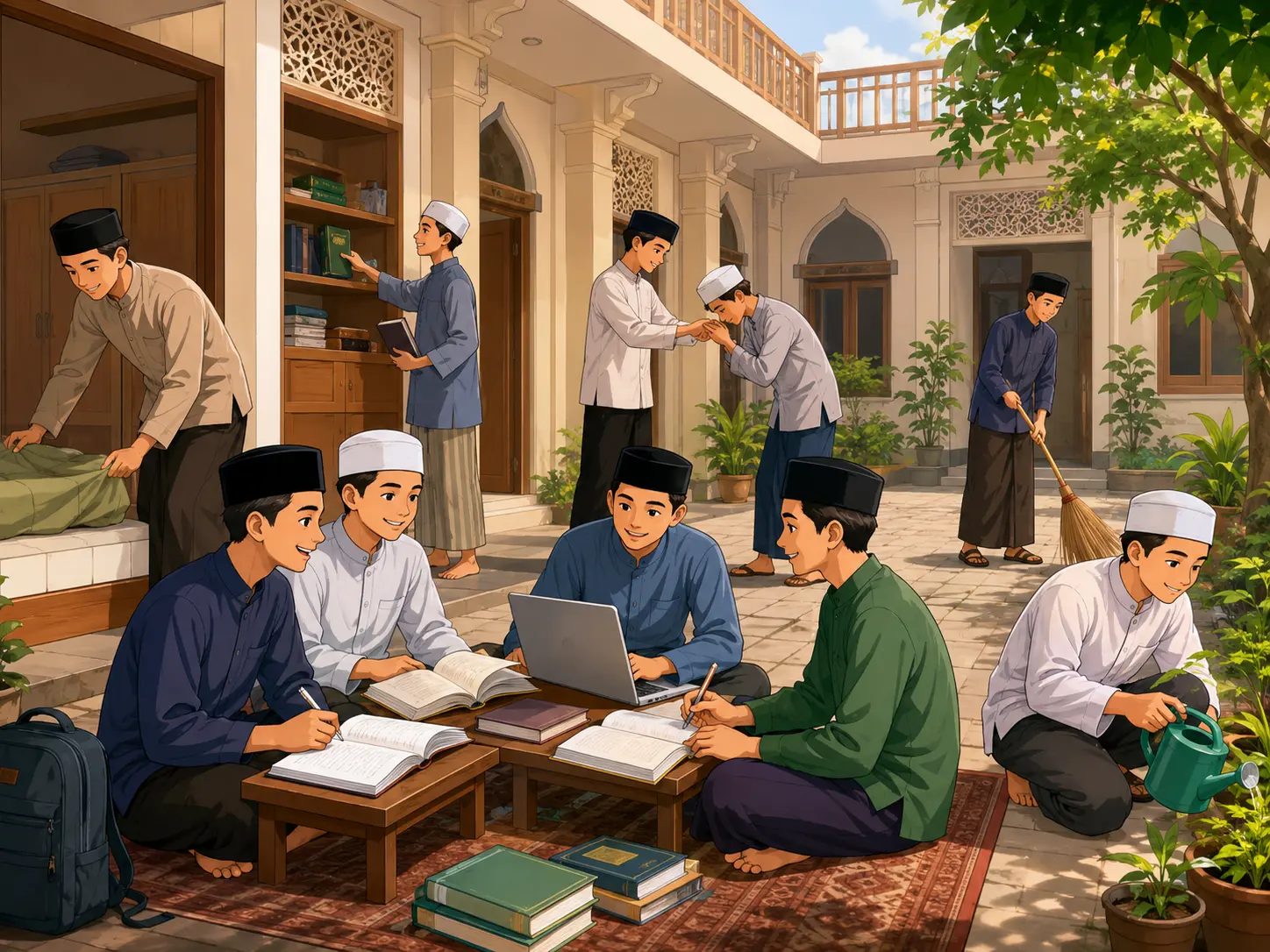 Tri Sukses Generus adalah Fakih dan Faham, Berakhlaqul Karimah serta Mandiri